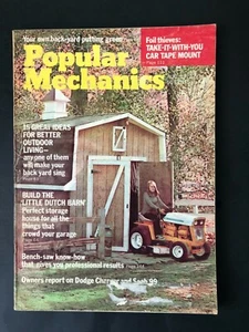 Popular Mechanics Magazine August 1972 Build Your Own Putting Green - Bild 1 von 2