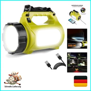Faro de mano LE LED, linterna recargable CREE batería lámpara de mano y cuerda de mano... - Imagen 1 de 10