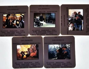 1995 James Bond Goldeneye Movie 35mm Film Slide Lot Original Color Transparency - Picture 1 of 4