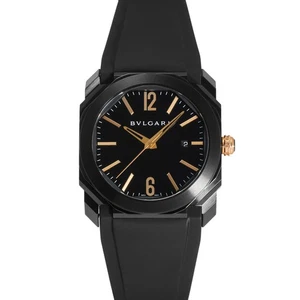 BVLGARI Octo Ultra Nero 102581 BGO41BBSVD black Dial  - Picture 1 of 6