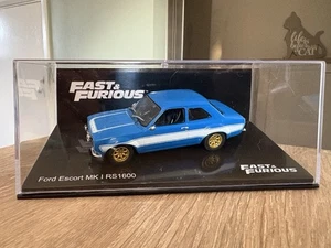 Fast and Furious Ford Escort Mk1 RS 1600, Altaya 1/43 Scale - Picture 1 of 1