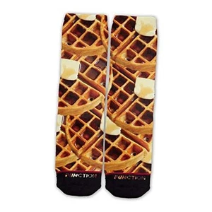 Function - Funny Food Socks Waffles and Syrup - Picture 1 of 5