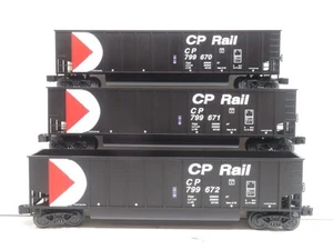 Lionel 6-17465 CP Rail Bathtub Gondola 3 Pack LN - Picture 1 of 10