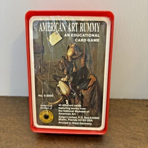American Art Rummy Cards National Museum of American Art Smithsonian Sealed - Picture 1 of 6
