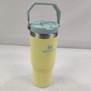 Stanley The IceFlow 30oz Classic Flip Straw Tumbler Pomelo (gelb) - gebraucht - Bild 1 von 7