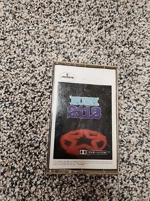 RUSH 2112 Cassette Tape 1976 PolyGram Records Mercury Rock Music  - Image 1 of 4