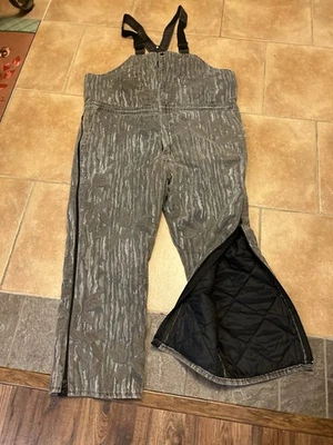 Cabelas Vintage Realtree Insulated Camo Overalls 2XL Men USA - Image 1 of 4