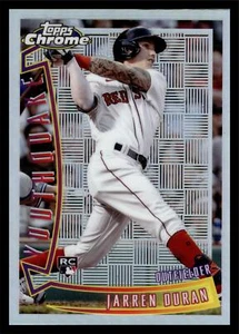 2022 Topps Chrome SONIC JARREN DURAN YOUTHQUAKE RED SOX RC YQ-10 - Bild 1 von 2