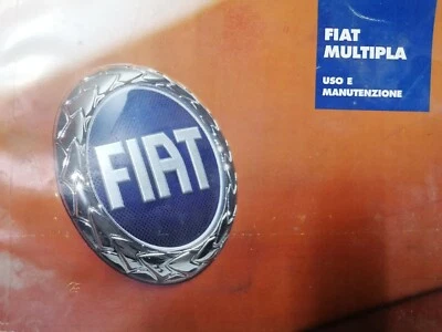 Fiat Multipla 2001 libretto istruzioni manuale uso e manutenzione - Immagine 1 di 3