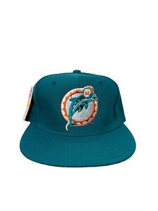 NWT  Vintage New Era Pro Model MIAMI DOLPHINS NFL 6 3/4 Fitted Hat Cap