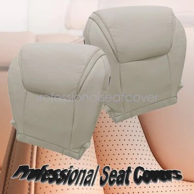 Nuevo para Lexus Lx570 2008-2015 conductor/pasajero parte inferior cuero cubierta de asiento tostado Foto 1 de 4