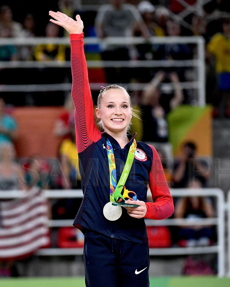 Madison Kochin USA 2016 RIO Olympic Silver Medal GymnastIcs 8X10 PHOTO - Image 1 of 1