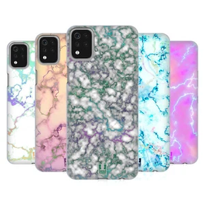 HEAD CASE IRIDISCENT MARBLE SOFT GEL CASE FOR LG PHONES 1 - Picture 1 of 8
