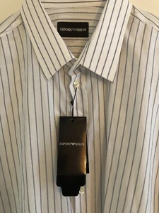 Emporio Armani Herrenhemd 42, L, Designerhemd, brandneu, UVP 235 € - Bild 1 von 7