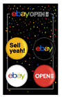 eBay Open 2022 eBay Set of 4 eBay Open 2022 Swag Button Pins Brand New