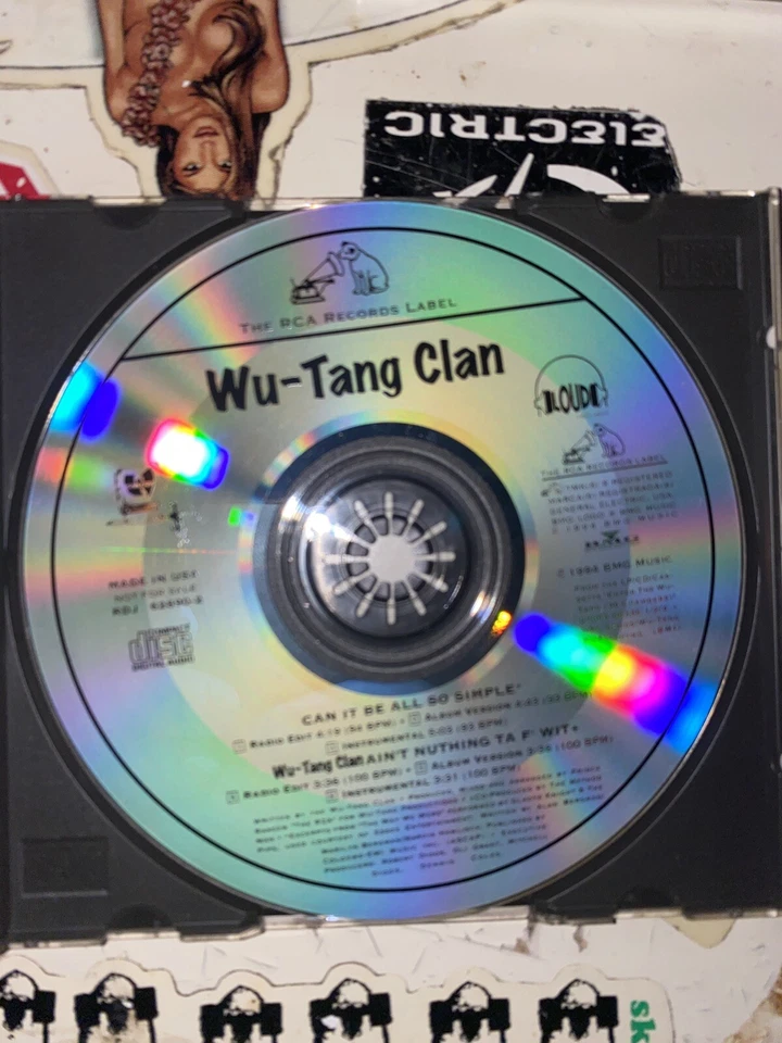 Wu tang clan can it all be so simple cd Vg+ Foto 1 de 4