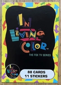 COVER CARD, 1992 "IN LIVING COLOR" CARD # 1 IN EXCELLENT CONDITION, COOL ! - Picture 1 of 1
