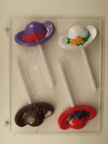 Boy Scout Lollipop Chocolate Candy Mold - Clear Plastic DIY Mold For Scout Parties & Fundraisers