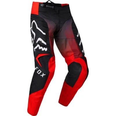 Fox 180 Leed MX Motocross Offroad Hose Herren Flo Red