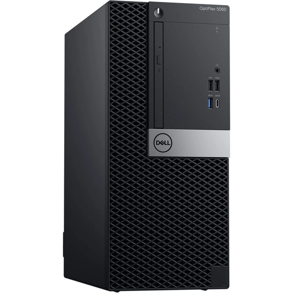 Dell OptiPlex Desktop Mini Tower (Intel i5 8500, 32GB RAM, 256GB PCie SSD + 2TB - Image 1 of 2