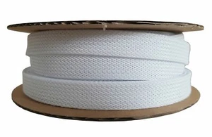 Geflechtschlauch 12-25mm weiss Spule à 25m - Bild 1 von 1