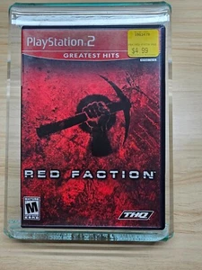 JUEGO PLAYSTATION 2 RED FACTION - CON MANUAL - 2001 - Imagen 1 de 4