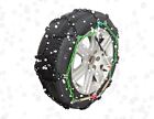 Green Valley TXR9 Winter 9mm Snow Chains - Car Tyre for 13" Wheels 155/80-13
