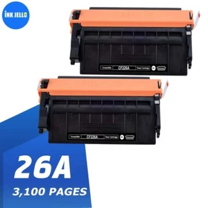 2 kasety z czarnym tonerem do HP CF226A 26A LaserJet Pro M-402d 402dn 402dw - Zdjęcie 1 z 5