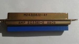 (1 pz) M24308/2-4F, AMP, CONN DSUB RCPT 37POS PNL NUOVO DI ZECCA - Foto 1 di 1