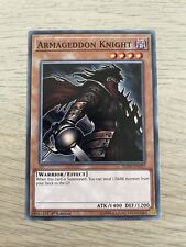 Armageddon Knight SDSH-EN017 1st Edition Yugioh 