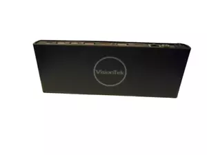 VisionTek VT4500 Dual Display Docking Station 901250 HDMI USB - NO POWER CORD - Picture 1 of 5