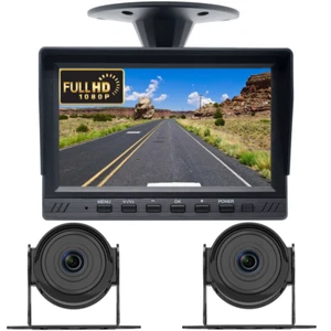 4Pin HD Reversing Camera 7" Monitor Caravan Truck Bus Van Reverse Rear View Kit - Picture 1 of 13