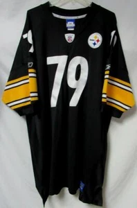 Reebok Pittsburgh Steelers #79 Men's Size 58 Jersey A1 5600 - Picture 1 of 2