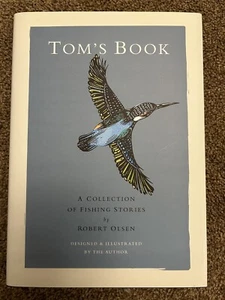 Signed TOM'S BOOK Robert Olsen Fishing Limited Edition Hardback Barbel Carp Chub - Picture 1 of 6