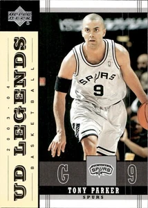 Tony Parker - 2003-04 Upper Deck UD Legends #76 - Bild 1 von 2