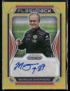 Morgan Shepherd 2022 Panini Prizm Flashback Gold Auto #FA-MS Auto /10 - Picture 1 of 2
