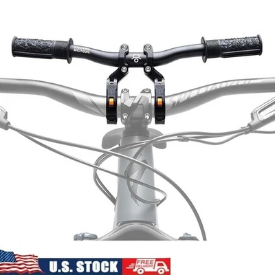 Manillar de bicicleta de montaña para niños de liberación rápida 355 mm diseño de seguridad de agarre extra ancho Foto 1 de 4