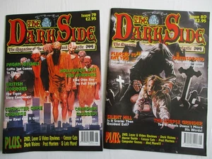 THE DARK SIDE magazine issue 79 , 80 horror film monster collectors - Picture 1 of 2