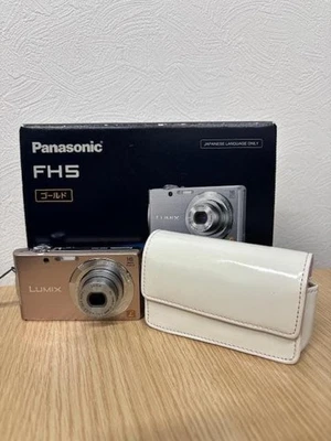 Cámara digital compacta Panasonic LUMIX DMC-FH5 rosa 16 MP probada desde Japón Foto 1 de 4