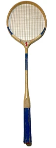 Vintage 1950s–60s Madison Wooden Wood Badminton Racquet Japan Mid Century MCM - Picture 1 of 18