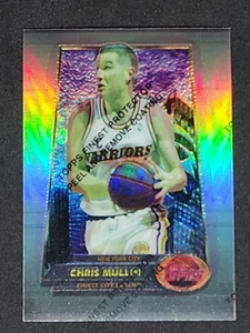 1994-95 Topps Finest Refractor # 1 Chris Mullin Golden State Warriors - Picture 1 of 3