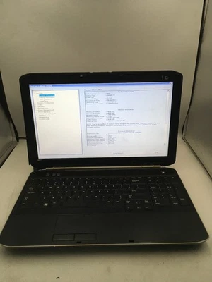 DELL LATITUDE E5520 - BOOTS TO BIOS - INTEL I5 2540M - NO RAM - NO OS - READ -BB - Image 1 of 4