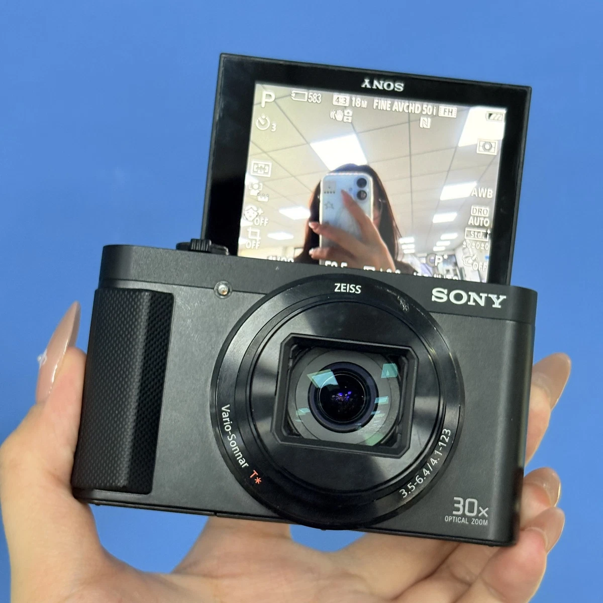 Preços baixos em Câmeras digitais Sony Cyber-shot DSC-HX80 | eBay