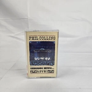 VTG Phil Collins - Serious Hits Live Cassette Tape 1990 VTG - Picture 1 of 9