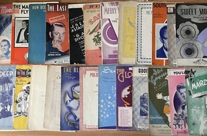 Lot of 24 Sheet Music - Picture 1 of 18