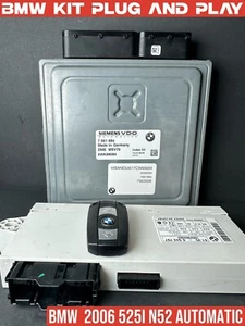 ✅ 2006 BMW E60  525i N52 Automatic7561684 5WK98084 ENGINE CONTROL MODULE ECU ECM - Picture 1 of 2