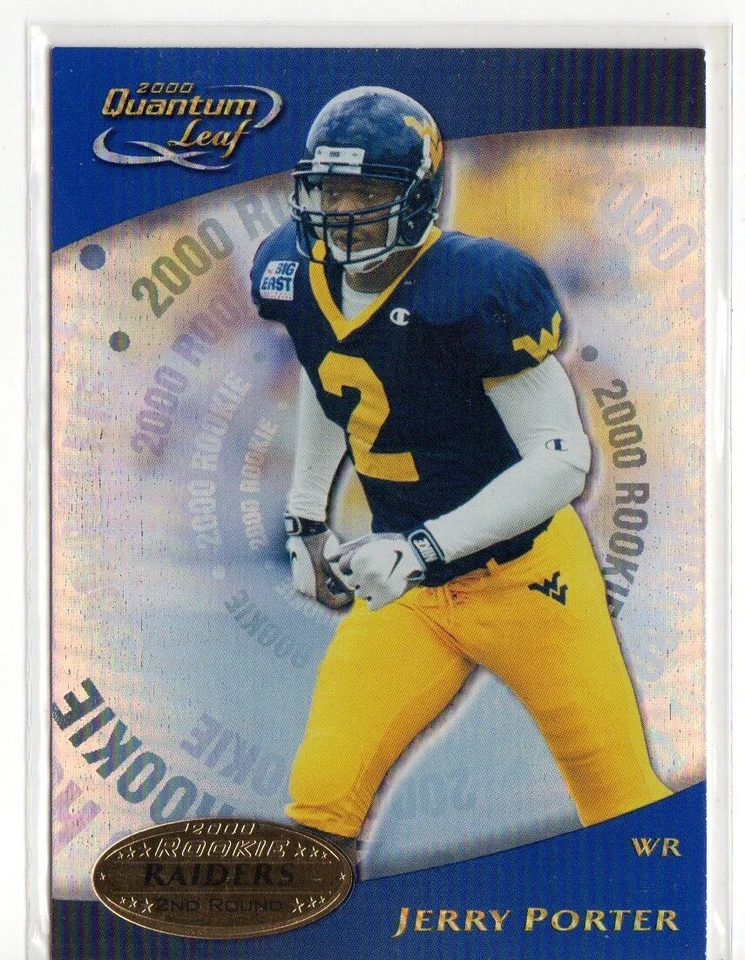 JERRY PORTER 2000 LEAF QUANTUM SP ROOKIE #334  (ID N262) - Image 1 of 1
