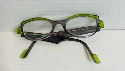 Authentic Anne et Valentin Vadim 1231 Translucent Gray  Green 48mm France - Image 1 of 4