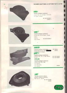 FIAT 127 TT 128 TT 2 TAMPONE SUPPORTO AMMORTIZZATORE ANTERIORE NUOVO FALGA 138 - Imagen 1 de 4