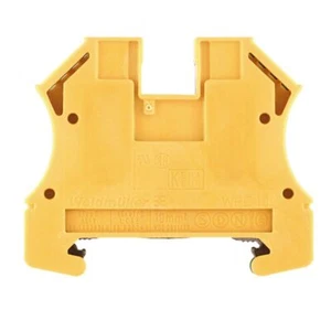 10pcs WEIDMULLER WPE 10 1010300000 PE Terminal 2 Connections Green-yellow New ✦K - Picture 1 of 7